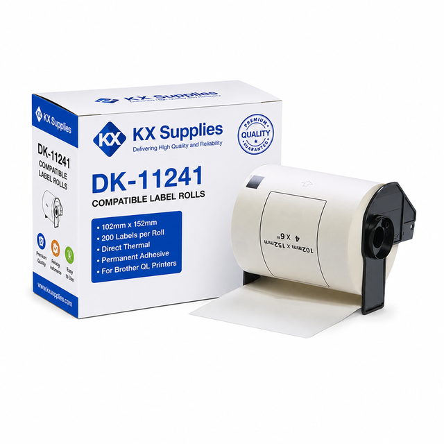 Brother DK Label Rolls | Genuine & Compatible Labels for Brother