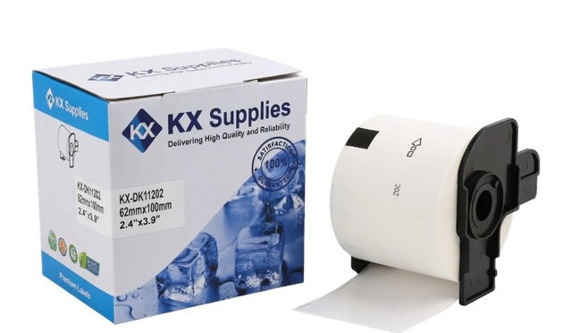 DK-11204 Thermal Label Roll – 17mm X 54mm, 400 Labels Per Roll – Compatible With Brother QL-500/550/570/580/650TD/700/710/720/1050/1060N